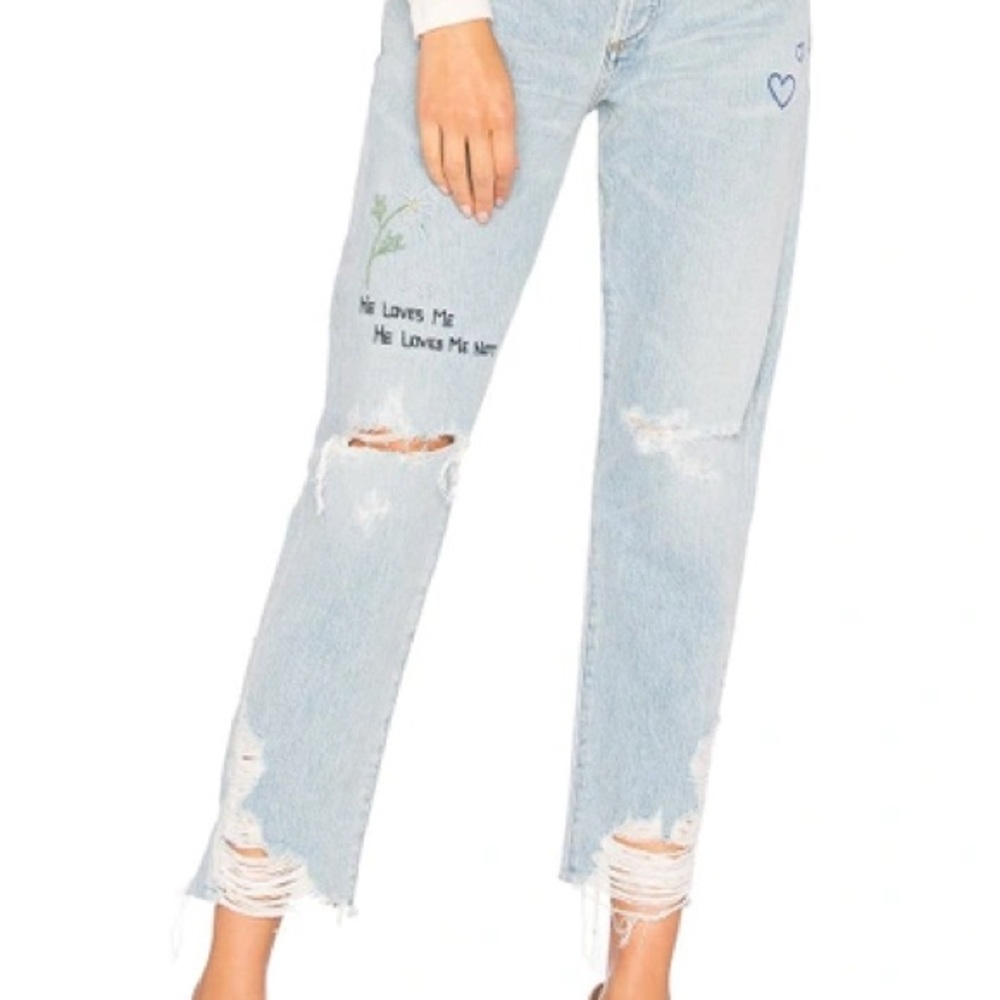 CITIZENS OF HUMANITY Liya High Rise Classic Fit Jeans In Whimsy Blue